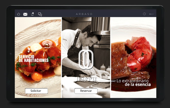 Proyecto Hotel Arbaso — App móvil + plataforma