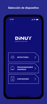 Dinuy Configure — vista principal