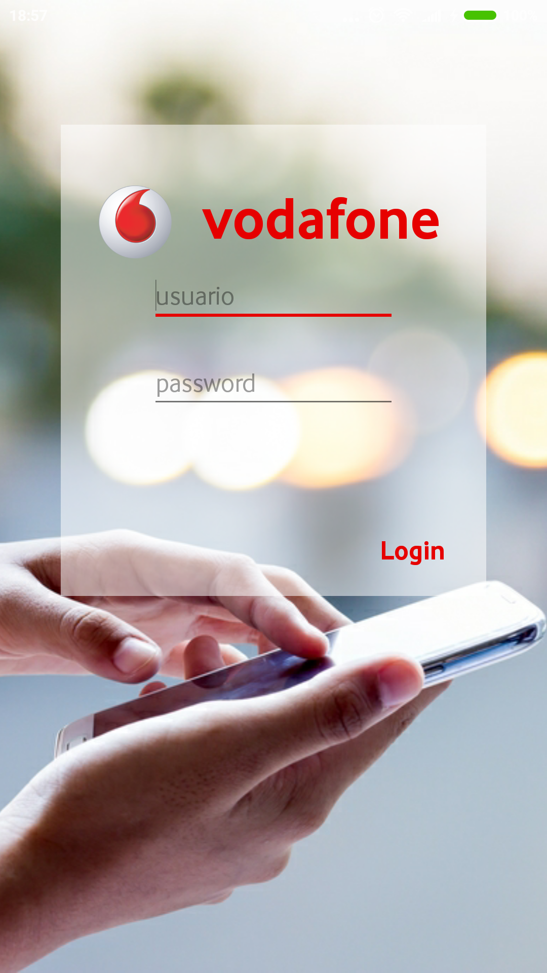Proyecto Vodafone Smart Security — App iOS nativa